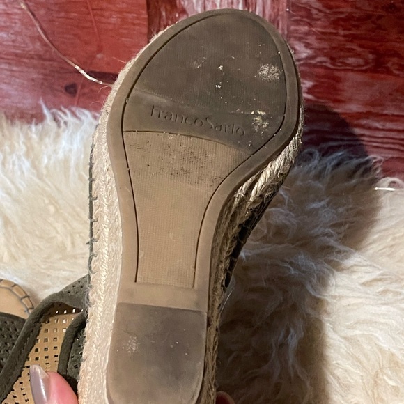 Franco Sarto leather wedge shoes - Picture 8 of 9